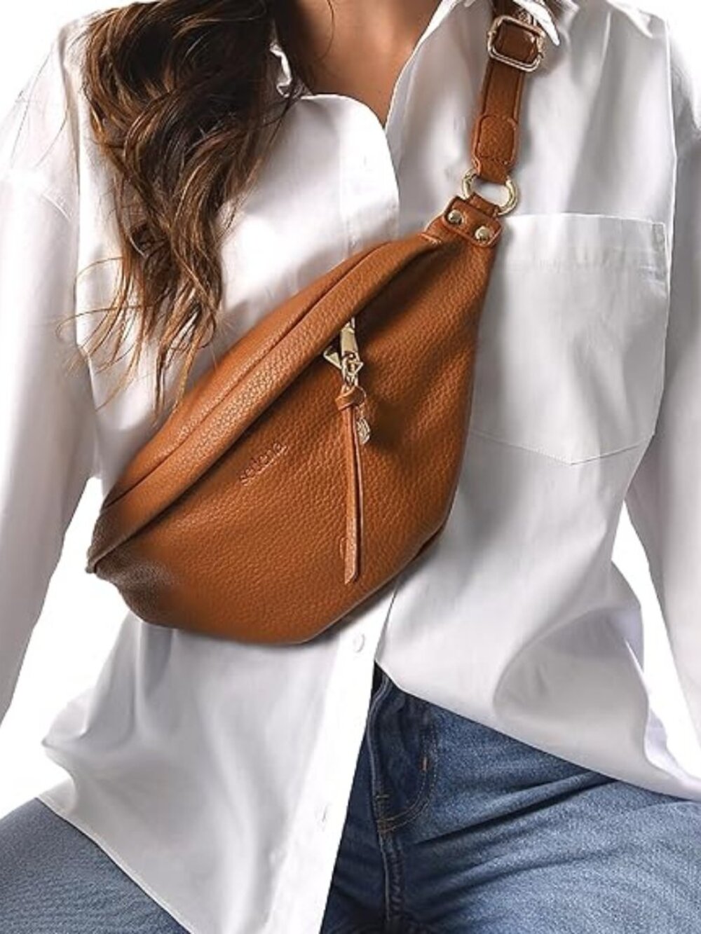 Anti Pickpocket Bag - RFID Crossbody Bag for Travel, Adjustable Strap Multiple - Picture 5 of 5